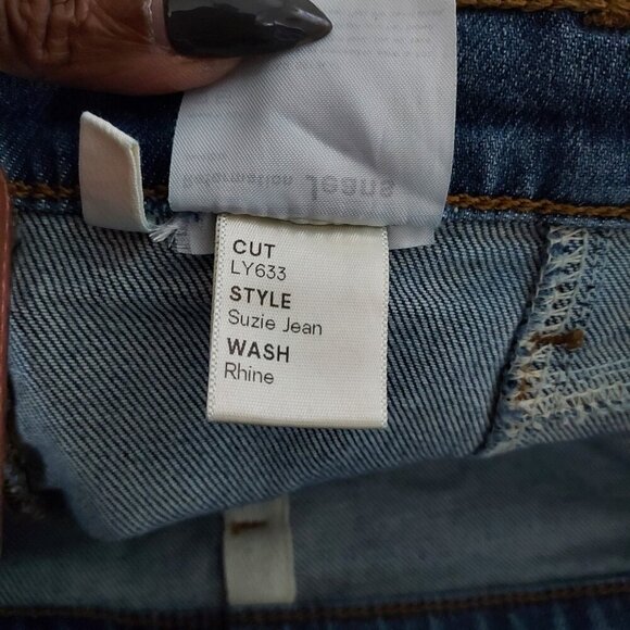 Reformation High Rise Suzie Jeans in Rhine Wash Size 29 - Picture 9 of 11